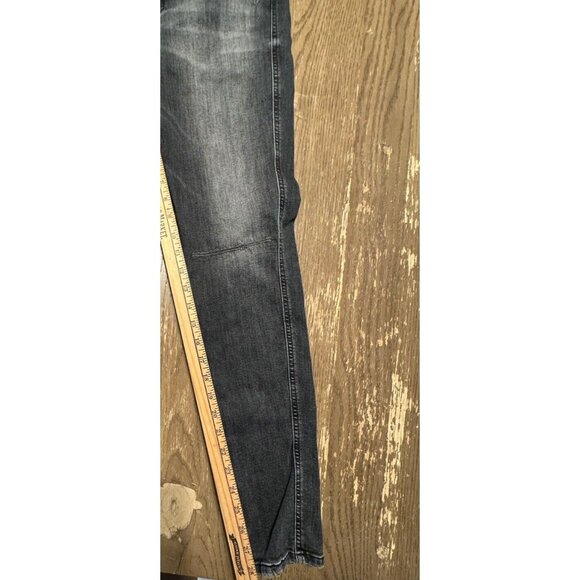 Diesel D-istort Skinny 30x28 Stretch Black Dark Gray Jeans 069RL - Picture 3 of 14